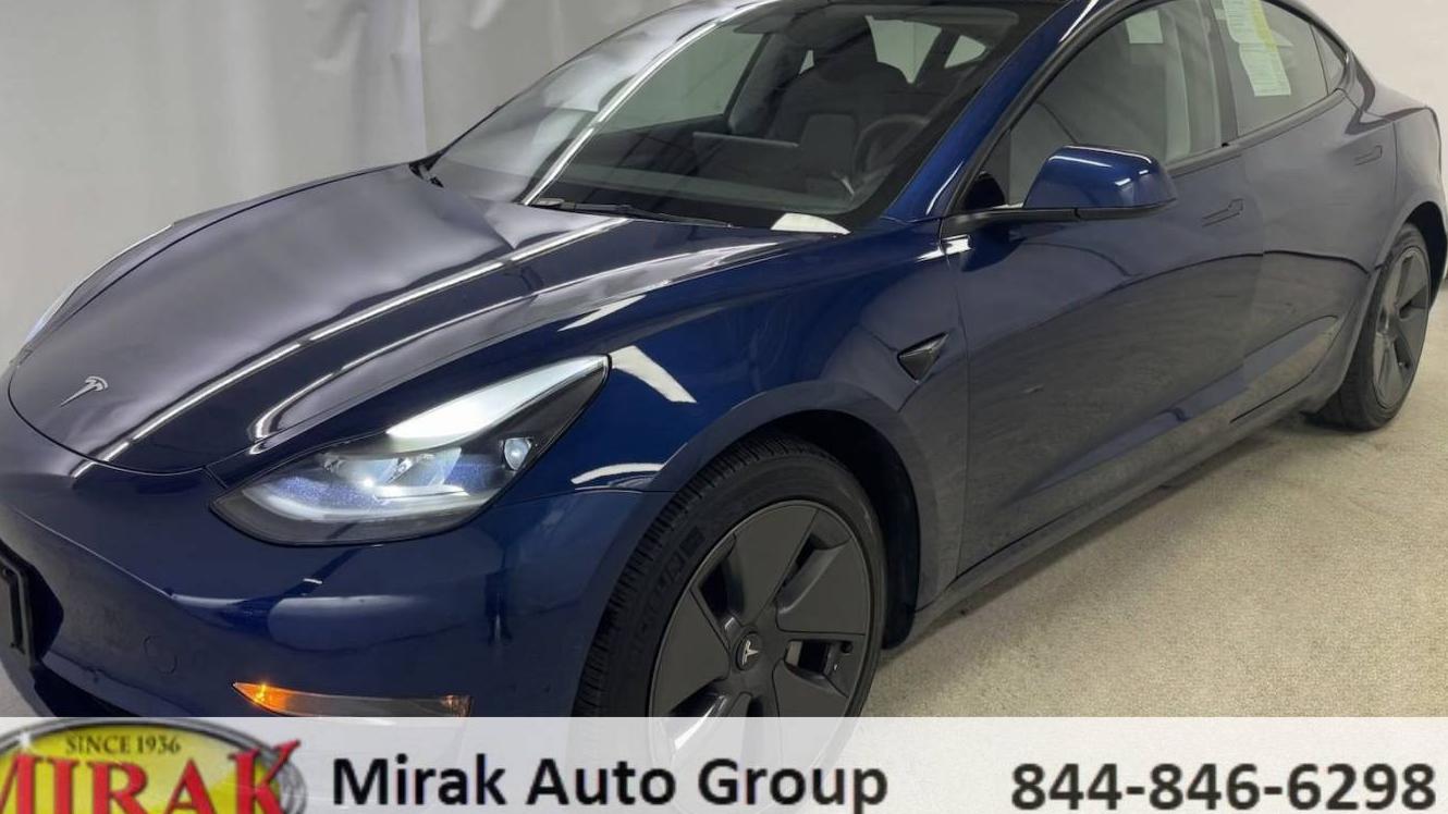 TESLA MODEL 3 2021 5YJ3E1EB6MF087022 image